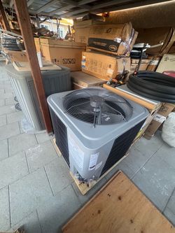 Install central air conditioning and heating