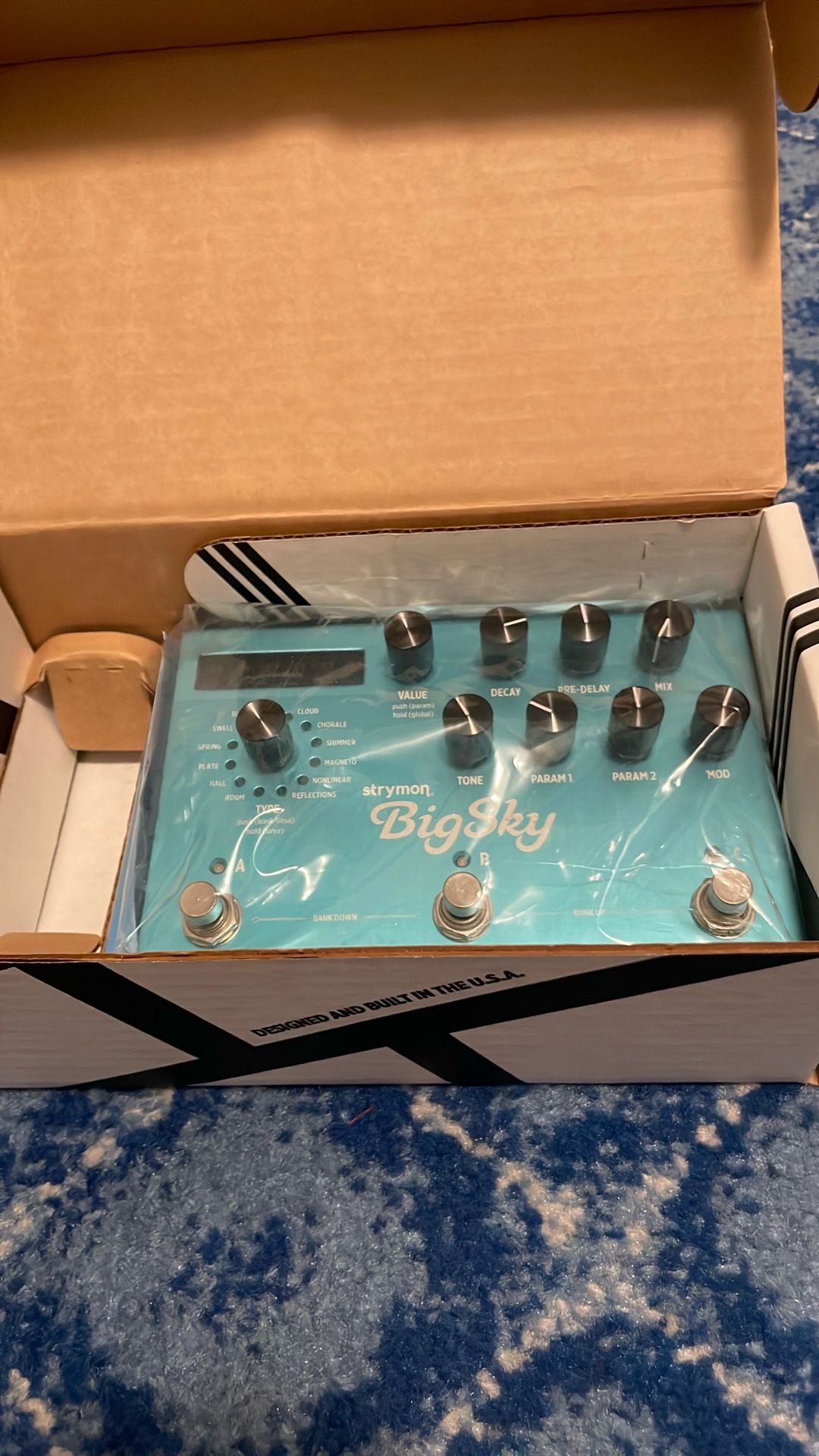 Strymon Big Sky Reverb Pedal