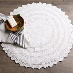 Crochet Reversible All Cotton Rug