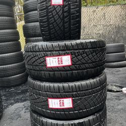 CONTINENTAL EXTREME CONTACT TIRES 245/40/18