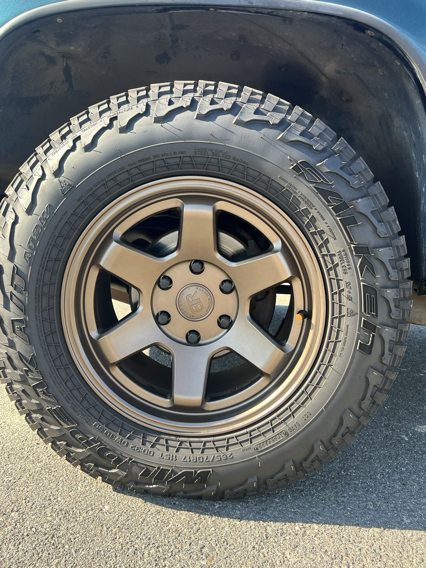 17” Black Rhino Wheels And Tires For Tacoma & Tahoe