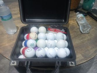Used golf balls