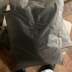 Essential Fear Of God Stretch, Limo, Black Hoodie Sz XL