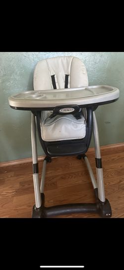Leather Graco High Chair