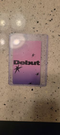 KATSEYE debut lyric card