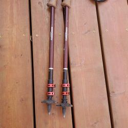 Komperdell Highlander Cork Trekking Poles. 