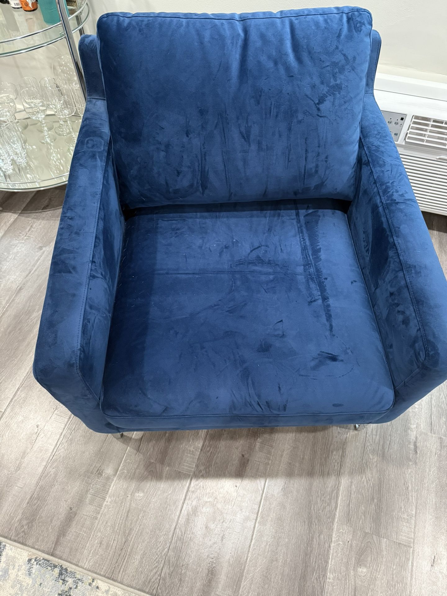 Jasper 31" W Velvet Armchair By AllModern