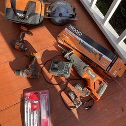 RIDGID 18V Selection Of Tools