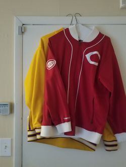 Mitchell and ness reds jacket