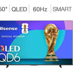 Hisense 50" Class - QD6 Series - 4K QLED Smart TV