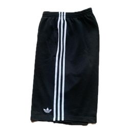 Adidas Mens Black White Basketball Shorts M