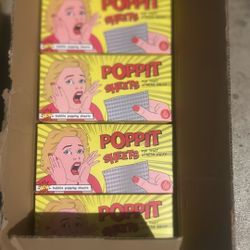 Real Stress Reliever 15 BOXES POPPIT SHEETS FUN TO 