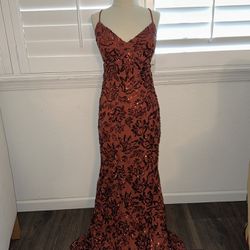 Windsor Copper Mermaid Dress