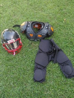 Kids football gear