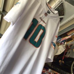 Dolphins Football Jersey Size Adult 2XL