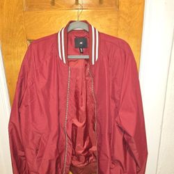 H&M Red Bomber Jacket