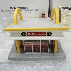 1996 McDonald's Classic McMemories Lighted Ceramic Sculpture