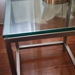Glass Side Table