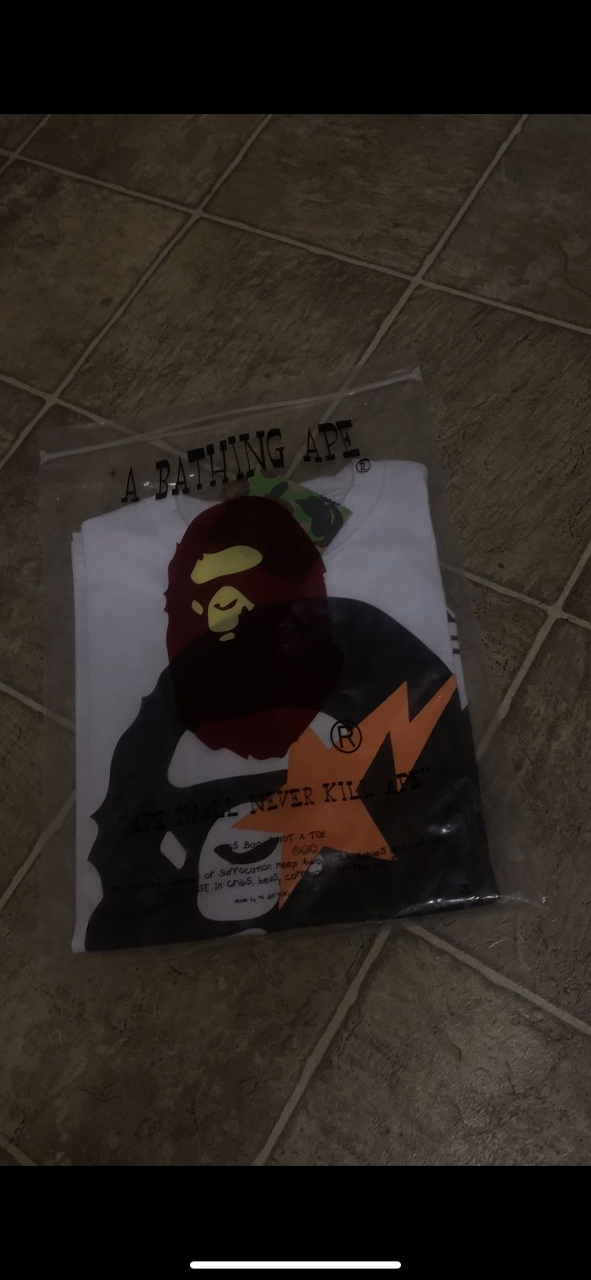Bape X Heron Preston Tee