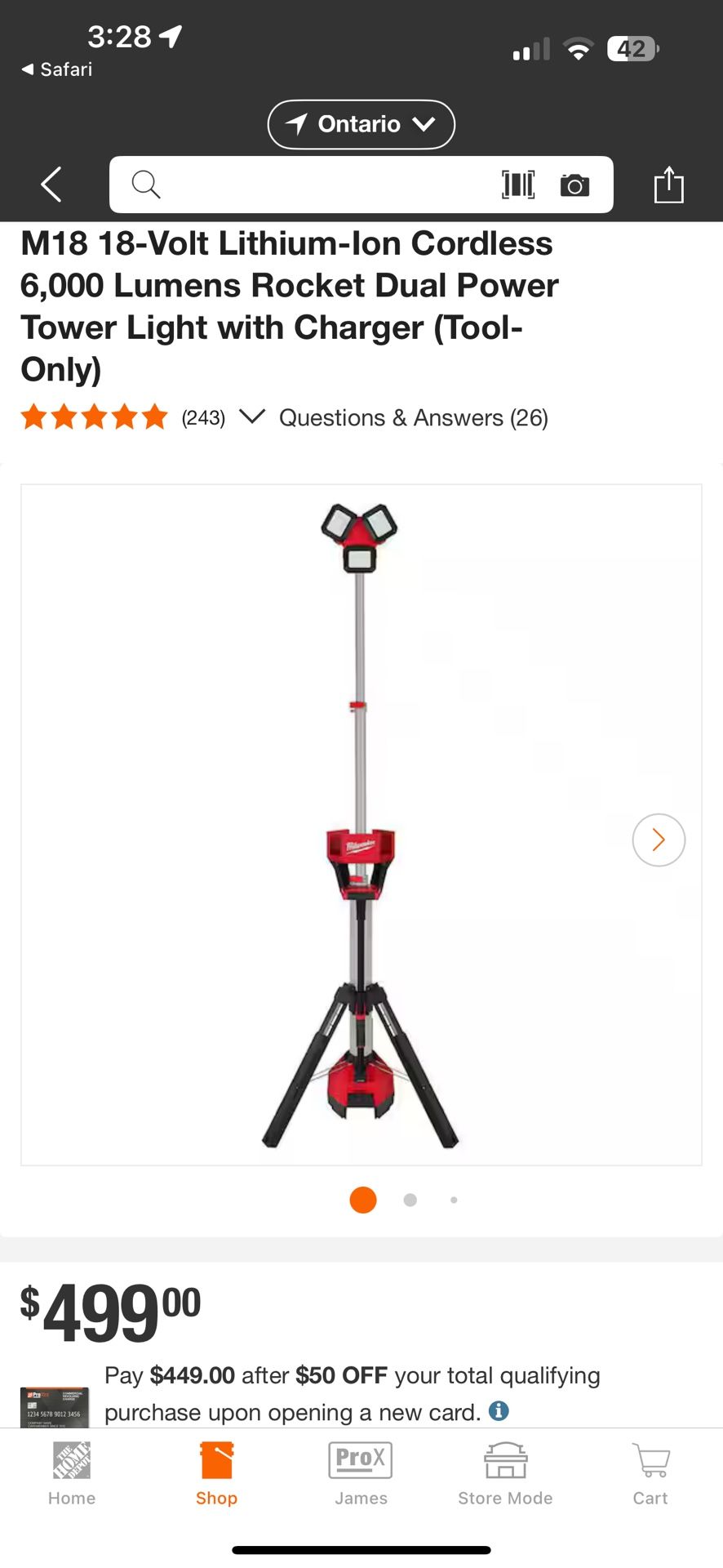 Milwaukee Led Tower Light