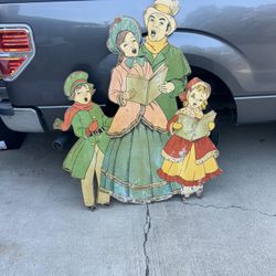 Antique Christmas Carolers 