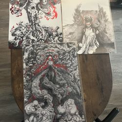 Three Demonic Art Pieces