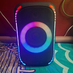 15inch ONN Wireless Speaker With Bluetooth/FM Radio&LED Lighting5