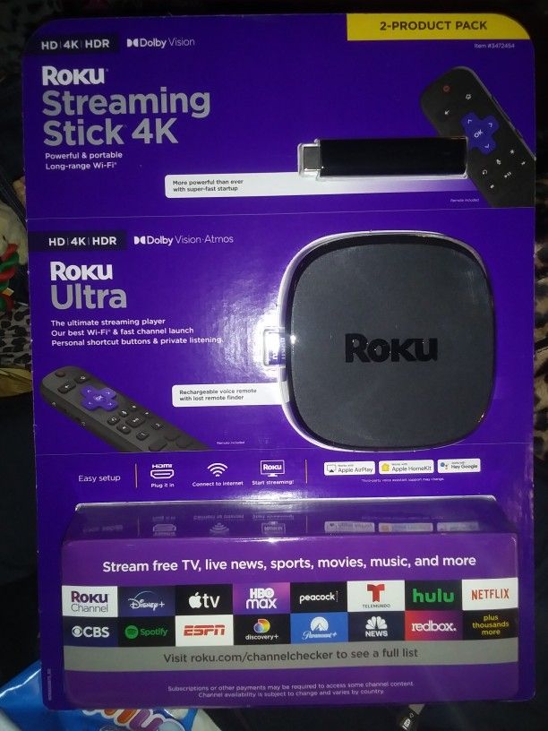 New Roku Streaming Stick 4K