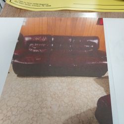 Leather Den Or Living Room Set 