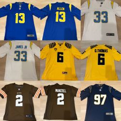 Chargers Football Basketball Baseball Padres Jerseys 