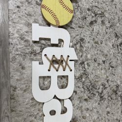 Softball Wall Sign