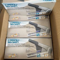 NEW Rapid Heavy Duty Stapler 80-Sheet Capacity – Industrial Office Stapler (Unopened)