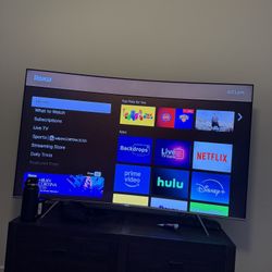 Samsung 65-inch curved smart TV