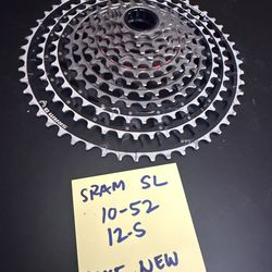 Sram SL 10-52.  12s