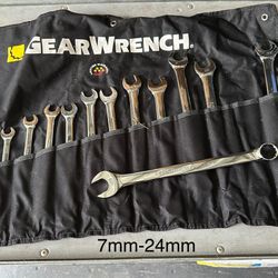 GearWrench 18pc Long pattern Wrench Set 