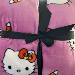 Hello Kitty candy corn Blanket 