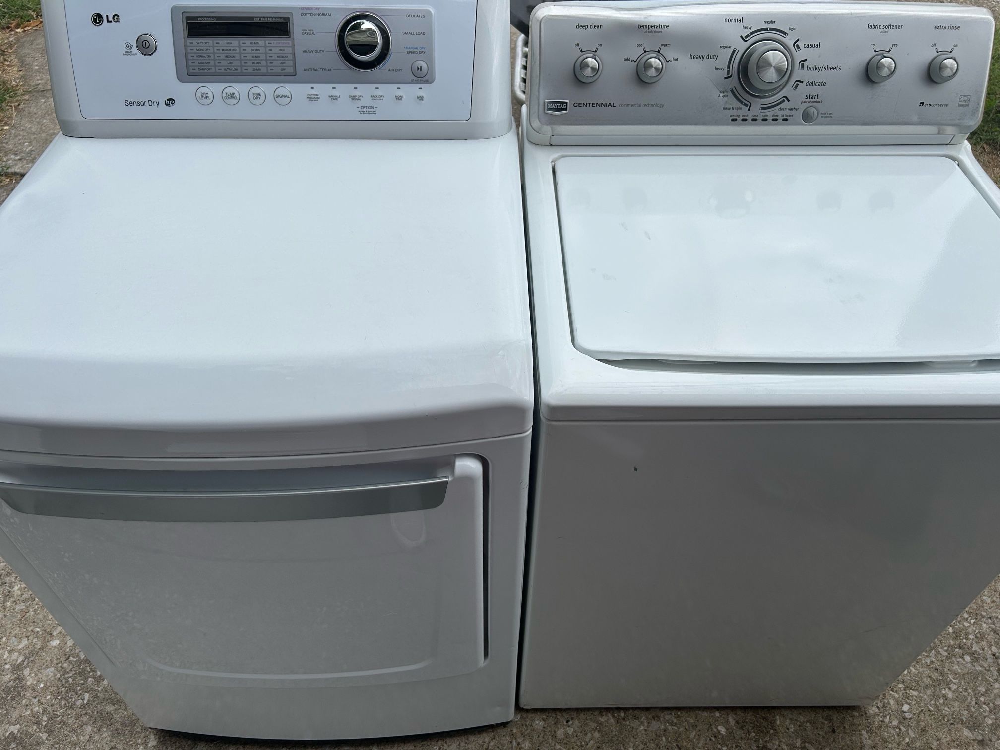 Washer And Dryer
