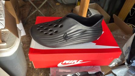 Nike Foam Slip-On Shoe Black