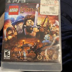 Lego Lord Of The Rings PS3 