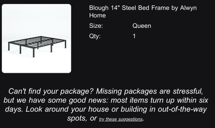 Free Queen Platform Bed Frame