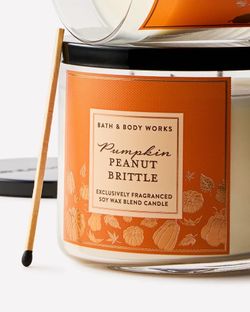 Pumpkin Peanut Brittle Bath and Body Works Candles