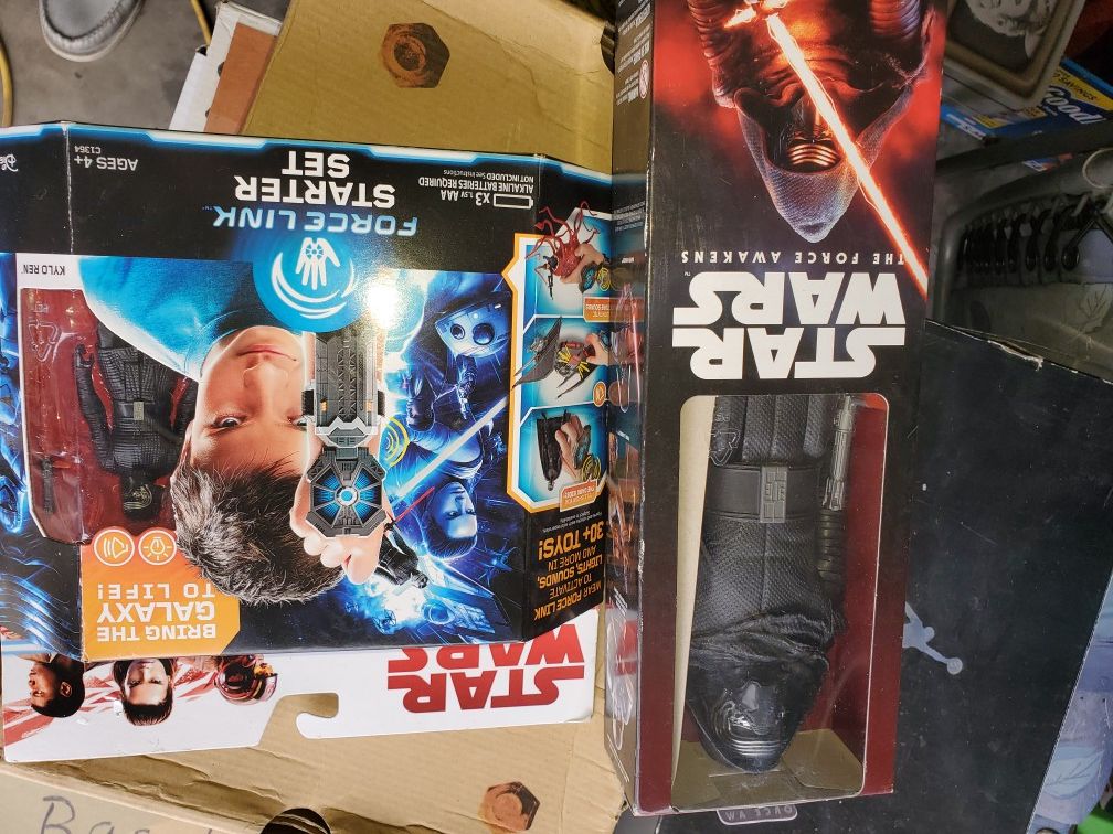 Lot of two KYLO REN STAR WARS ACTION FIGURE both for $20