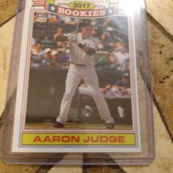 Aaron JudgeRookie Cards Card 1 Of 33 Commemorative Set