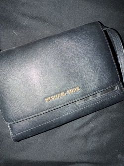 Michael Kors Black Wallet Crossbody