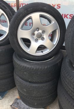 16” Audi rims 5 lugs