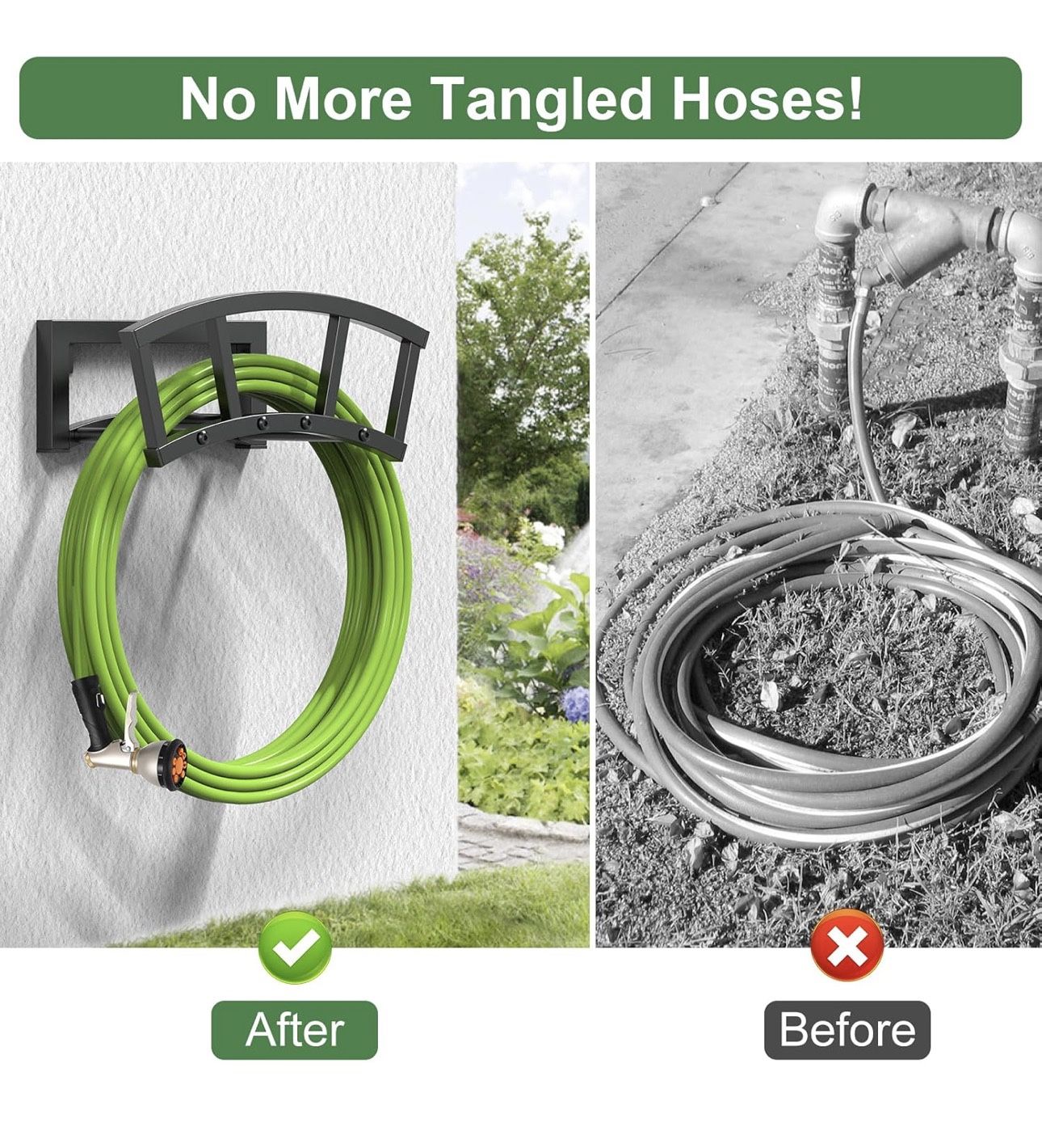 Water Hose Holder Organizer