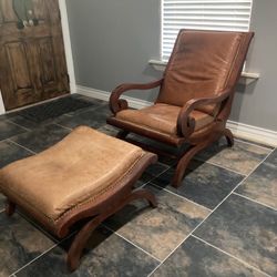 Chair & Ottoman