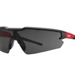 Milwaukee Safety Glasses Tinted Lenses Anti-Scratch  Protective Eyewear Flexible Nose Bridge