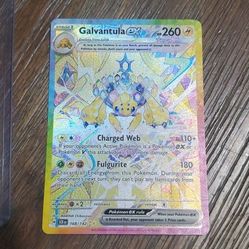 Galvantula ex Special Illustration Rare Stellar Crown SV07 Pokemon Card 