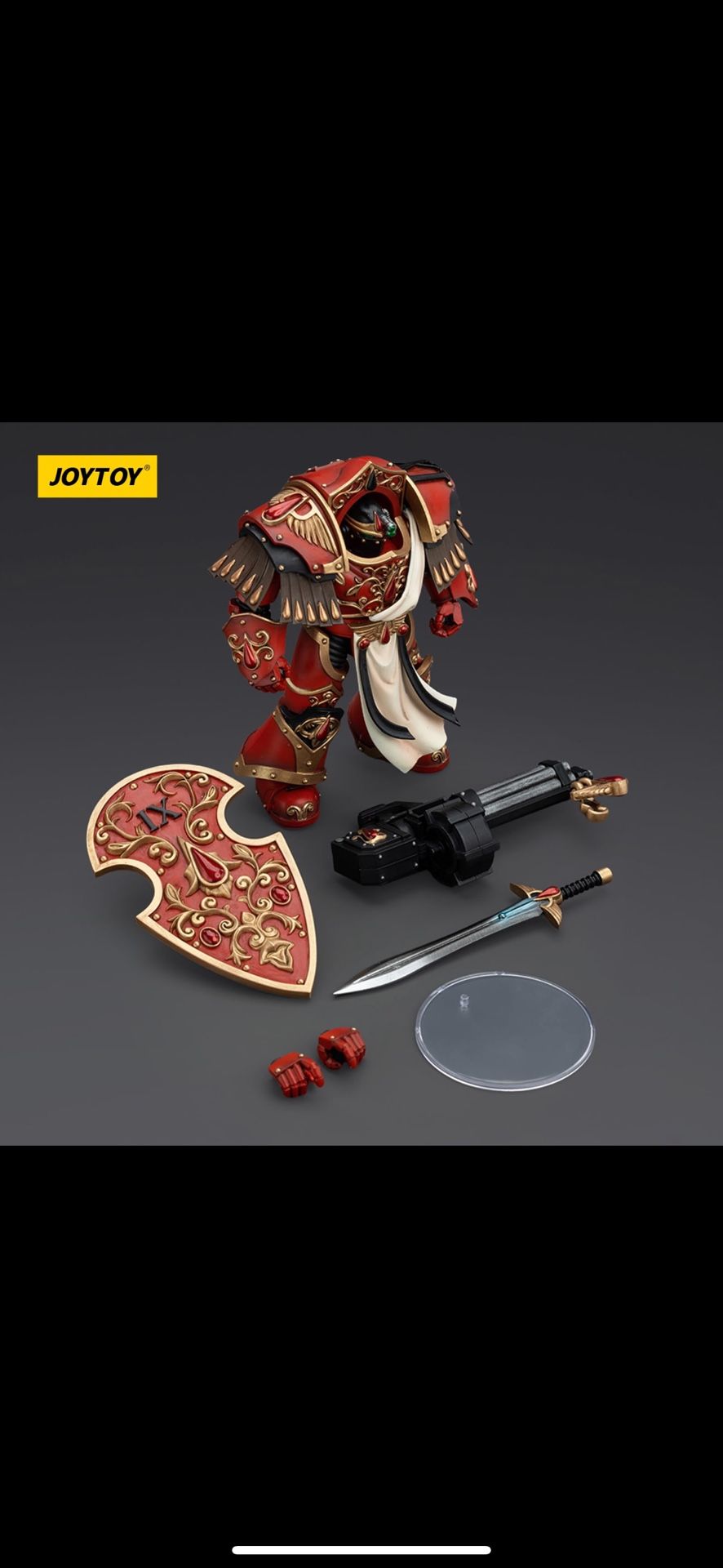 JoyToy Warhammer The Horus Heresy Crimson Paladins Squad 1/18 – New Sealed